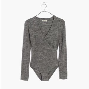 Madewell Wrap Top Bodysuit